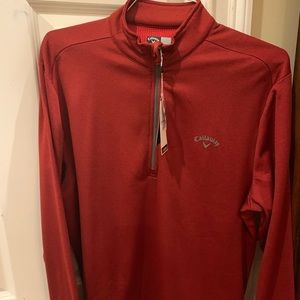 Callaway quarter zip  opti therm  Alabama Crimson colored